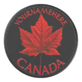 Canada Souvenir Hockey Puck Custom Canada Pucks (Voorkant)