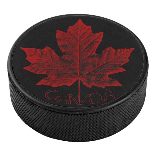 Canada Souvenir Hockey Puck Rood (3/4)