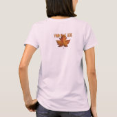 Canada Souvenir Jas Custom Canada Team Jassen T-shirt (Achterkant)