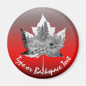 Canada Souvenir Koelkast Magnet Custom Canada Gift (Voorkant)