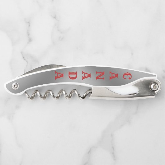 Canada Souvenir Kurkentrekker Aangepaste flesopene (Achterkant)