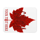 Canada Souvenir Magnet Custom Canada Magnets Magneet (Horizontaal)