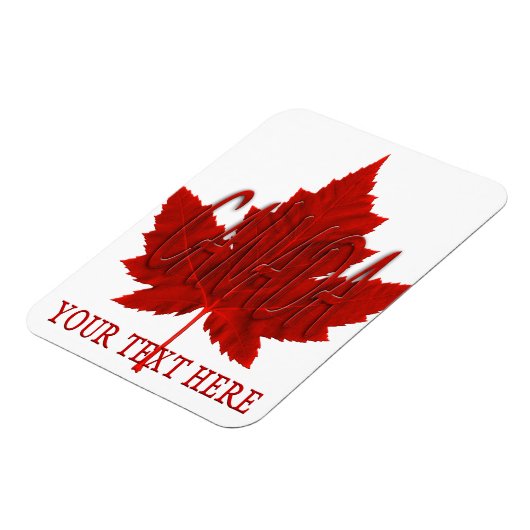 Canada Souvenir Magnet Custom Canada Magnets Magneet (Linkerzijde)