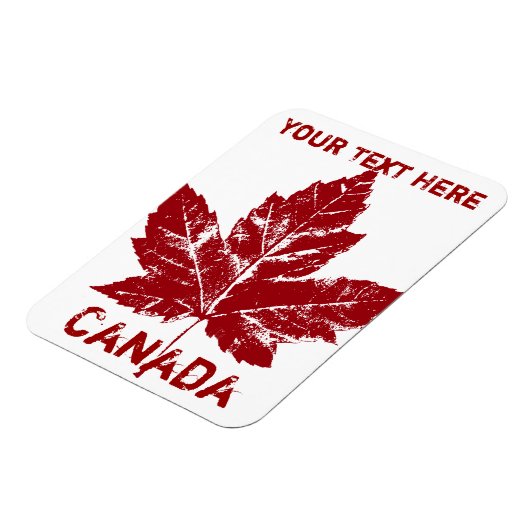 Canada Souvenir Magnet Custom Canada Magnets Magneet (Linkerzijde)