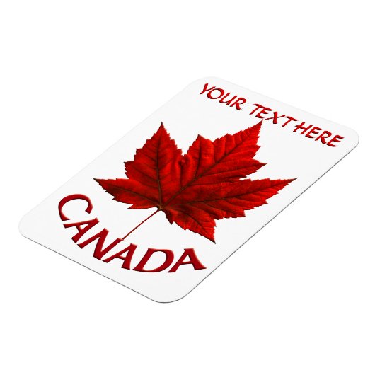 Canada Souvenir Magnet Custom Canada Magnets Magneet (Linkerzijde)