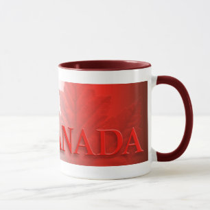Canada Souvenir Mok Coffee Cup Maple Leaf Cup