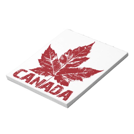Canada Souvenir Notepad Retro Canada - cadeaus Notitieblok (Linkerzijde)