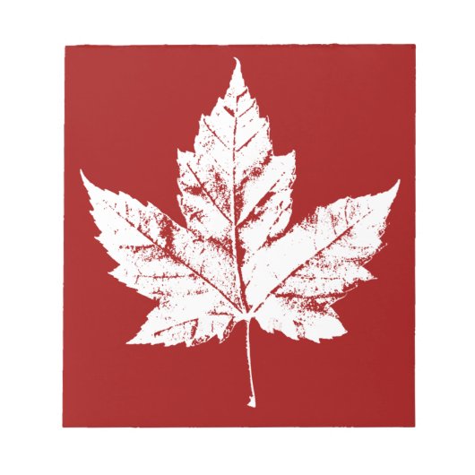 Canada Souvenir Notepad Retro Canada - cadeaus Notitieblok (Voorkant)