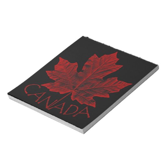 Canada Souvenir Notitieblok Vintage Canada Cadeaus (Linkerzijde)