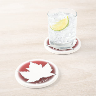 Canada Souvenir Onderzetter Canada Maple Leaf Onde