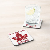 Canada Souvenir Onderzetter Cool Aangepaste Canada (Rechterzijde)