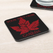 Canada Souvenir Onderzetter Cool Custom Canada Gif (Linkerzijde)