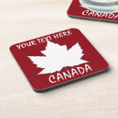 Canada Souvenir Onderzetter Custom Canada Onderzet (Linkerzijde)