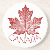 Canada Souvenir Onderzetters Retro Canada Onderzet (Voorkant)