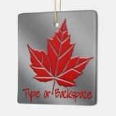 Canada Souvenir Ornament Personalized Canada Gift (Links)