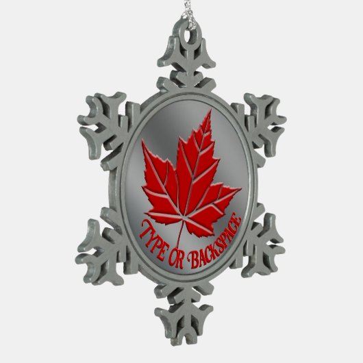 Canada Souvenir Ornament Personalized Canada Gift (Links)