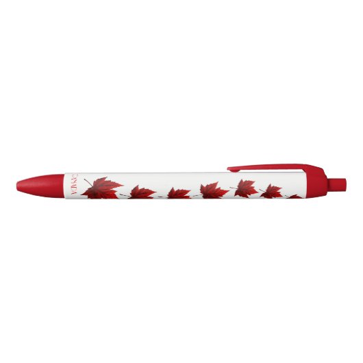 Canada Souvenir Pens Canada Maple Leaf Pen Custom (Bovenkant)