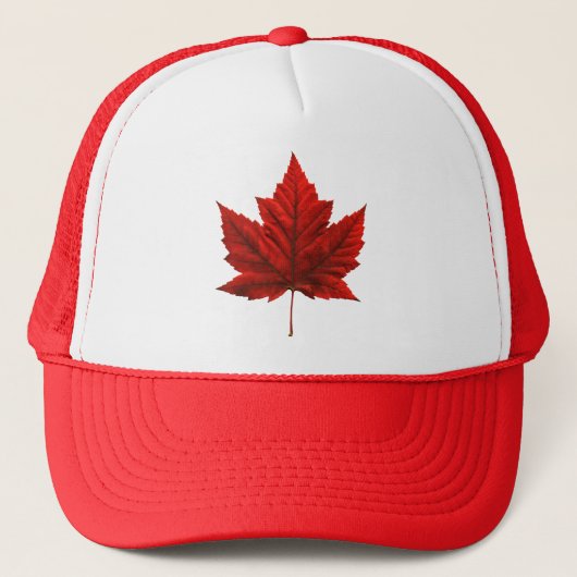 Canada Souvenir Petten & Canada Flag Trucker Hats (Voorkant)
