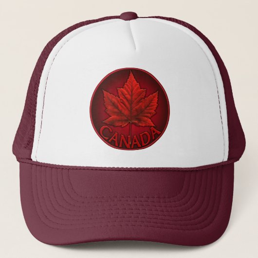 Canada Souvenir Petten & Canada Flag Trucker Hats (Voorkant)