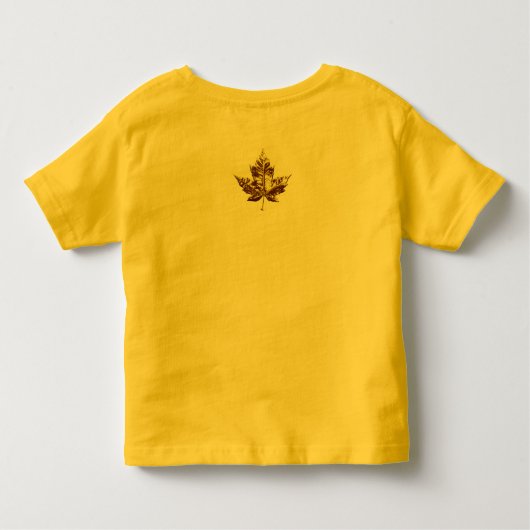 Canada Souvenir Peuter T-shirt Baby Canada T-shirt (Achterkant)