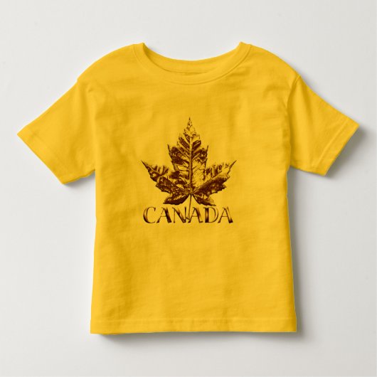 Canada Souvenir Peuter T-shirt Baby Canada T-shirt (Voorkant)