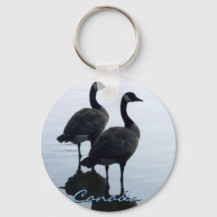 Canada Souvenir Sleutelhanger Canada Geese Keepomw
