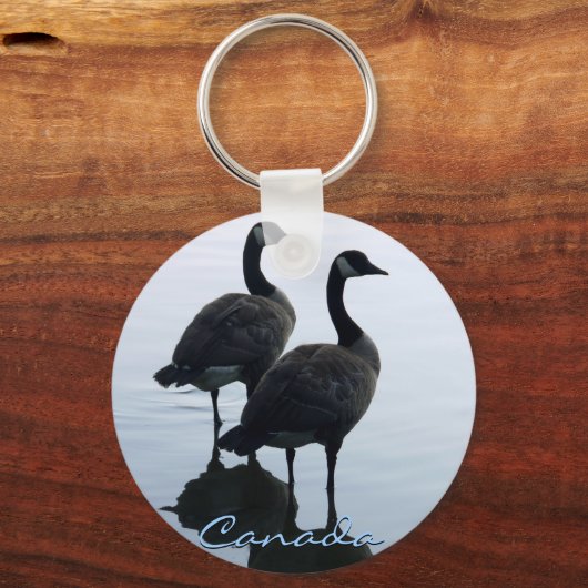 Canada Souvenir Sleutelhanger Canada Geese Keepomw (Voorkant)
