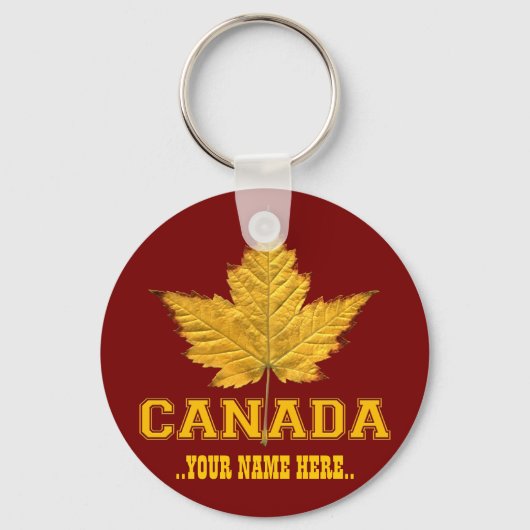 Canada Souvenir Sleutelhanger Canada Sleutelhanger (Voorkant)