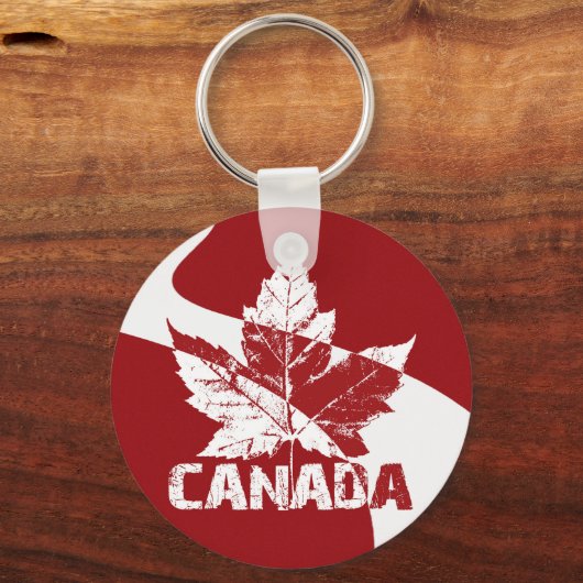 Canada Souvenir Sleutelhanger Gepersonaliseerd Can (Voorkant)