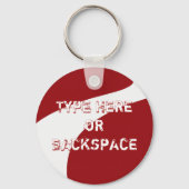 Canada Souvenir Sleutelhanger Gepersonaliseerd Can (Achterkant)