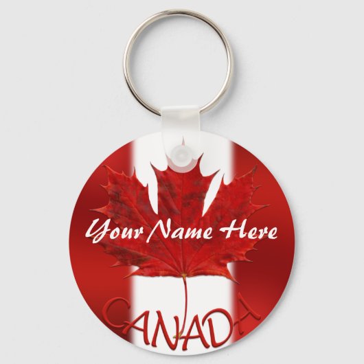 Canada Souvenir Sleutelhanger Personalized Canada (Voorkant)