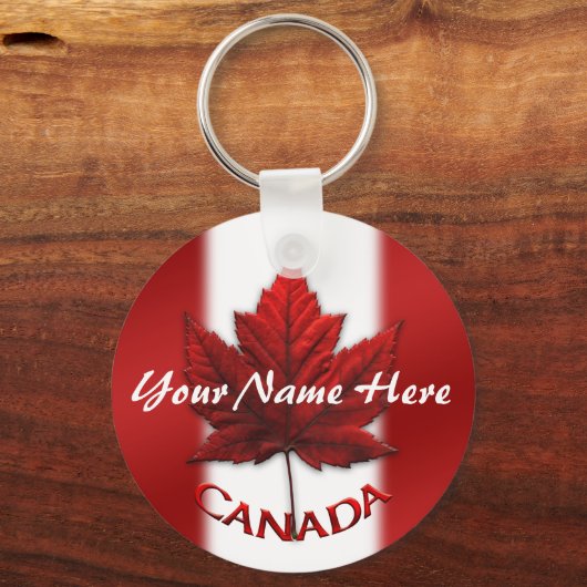 Canada Souvenir Sleutelhanger Personalized Canada (Voorkant)