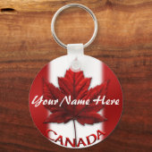 Canada Souvenir Sleutelhanger Personalized Canada  (Voorkant)