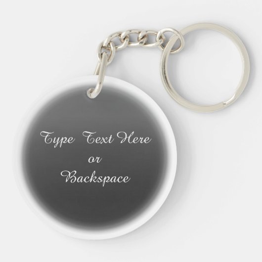 Canada Souvenir Sleutelhanger White Maple Leaf (Achterkant)