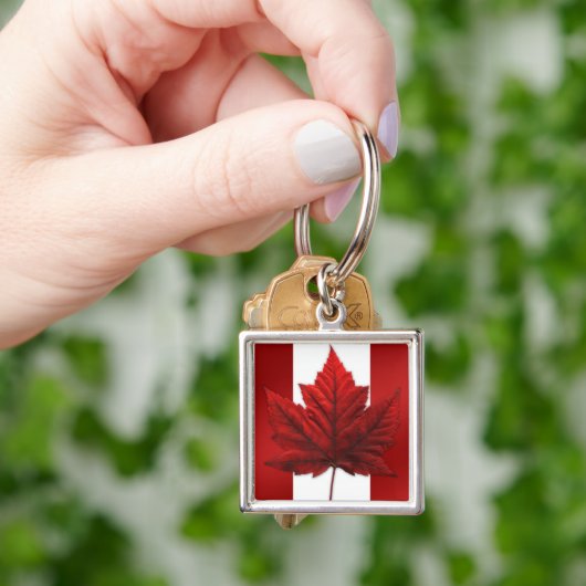 Canada Souvenir Sleutelhangers & Canada Vlag Sleut (Hand)