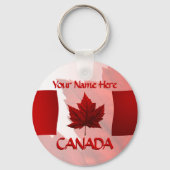 Canada Souvenir Sleutelhangers Canada Vlag Sleutel (Voorkant)