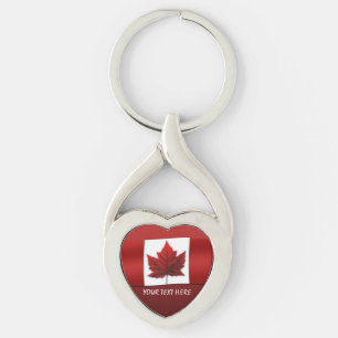 Canada Souvenir Sleutelhangers Custom Canada Flag 