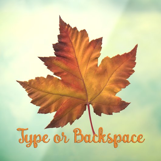 Canada Souvenir Sticker Custom Maple Leaf Decal (Vel 3)