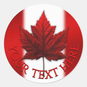 Canada Souvenir Stickers Aangepaste Canada Sticker