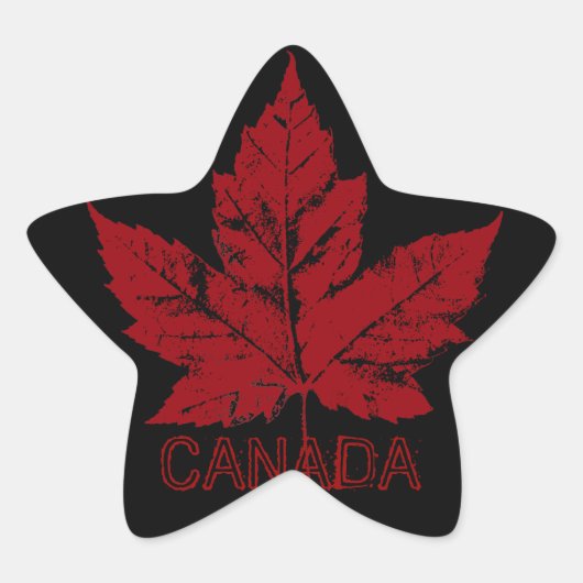 Canada Souvenir Stickers Persoonlijke Stickers (Voorkant)