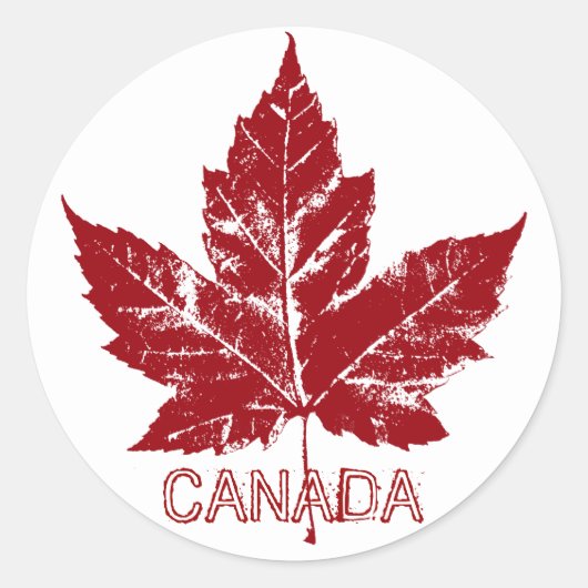 Canada Souvenir Stickers Persoonlijke Stickers (Voorkant)