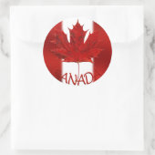 Canada Souvenir Stickers Red Maple Leaf Stickers (Tas)