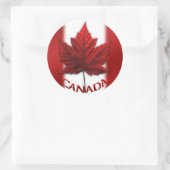 Canada Souvenir Stickers Red Maple Leaf Stickers (Tas)