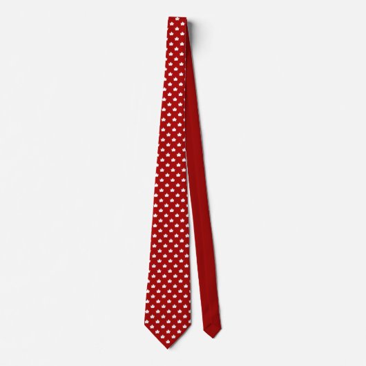 Canada Souvenir Stropdas Canada Maple Leaf Necktie (Voorkant)