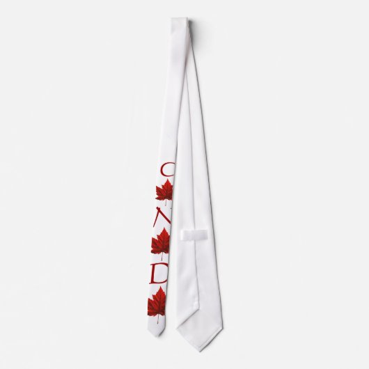 Canada Souvenir Stropdas Canada Neckties Canadian  (Achterkant)