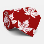 Canada Souvenir Stropdas Cool Canada Maple Leaf Ne (Opgerold)