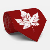 Canada Souvenir Stropdas Cool Canada Maple Leaf St (Opgerold)
