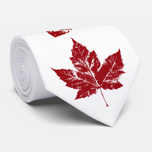 Canada Souvenir Stropdas Cool Canada Neckties Gift (Opgerold)