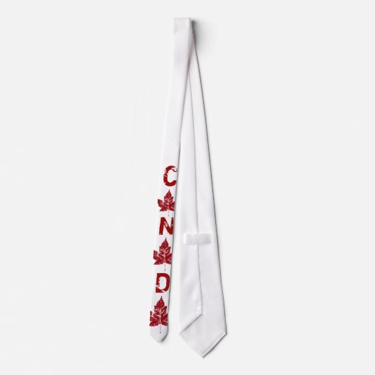 Canada Souvenir Stropdas Cool Canada Neckties Gift (Achterkant)