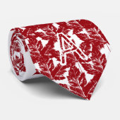 Canada Souvenir Stropdas Cool Red Retro Canada Str (Opgerold)